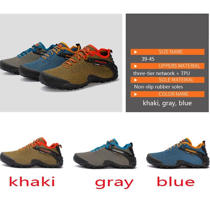 canvas hiking shoes