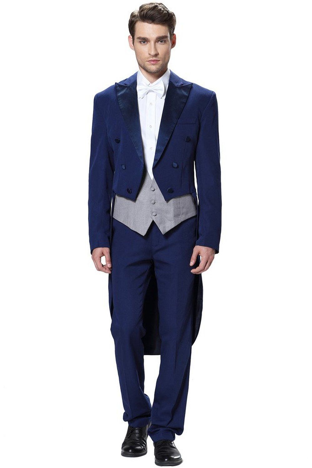 navy blue tailcoat