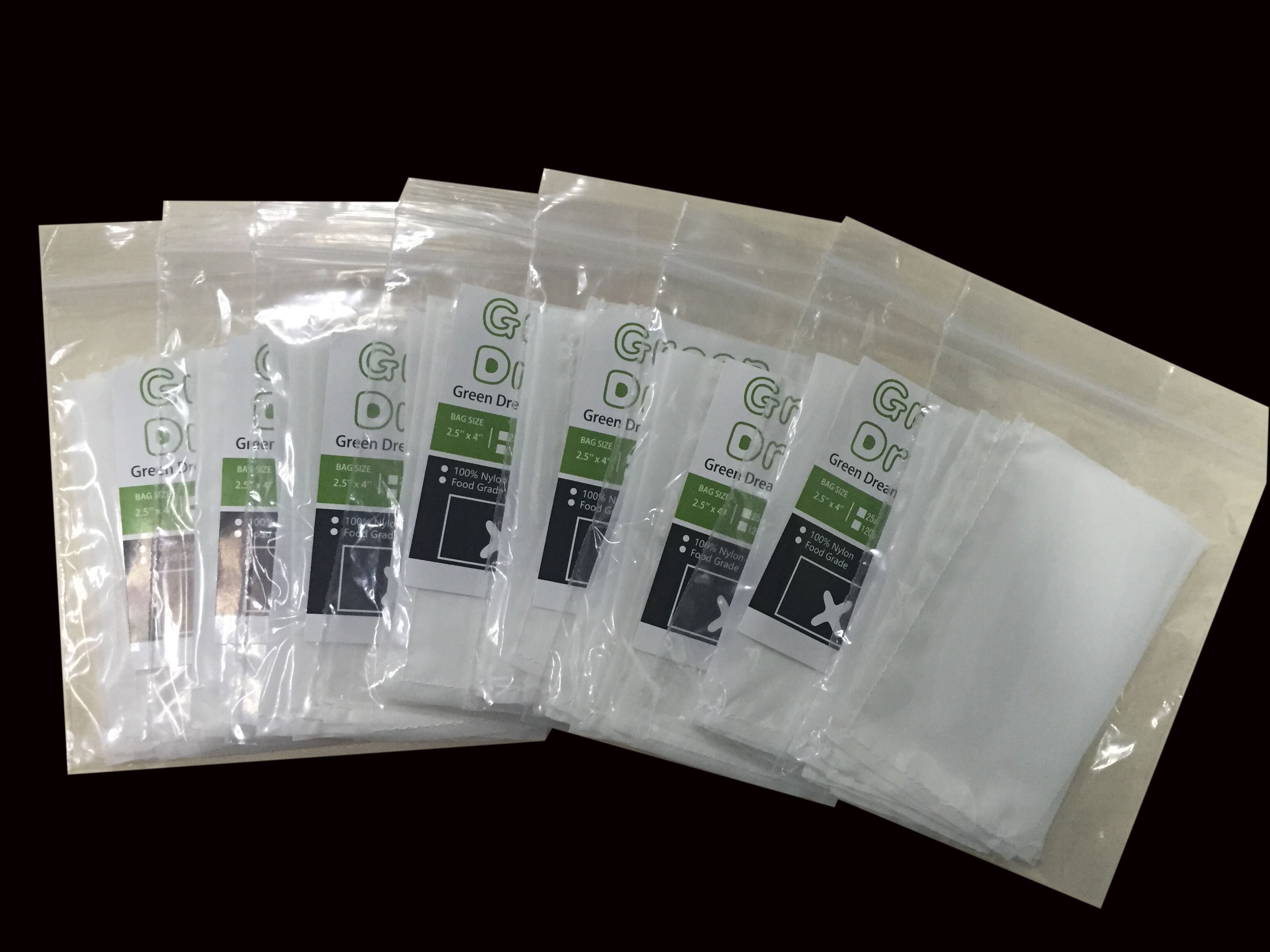 2020 Rosin Bags 120 Micron 2 X 4 120 Micron Rosin Press Bag From Green