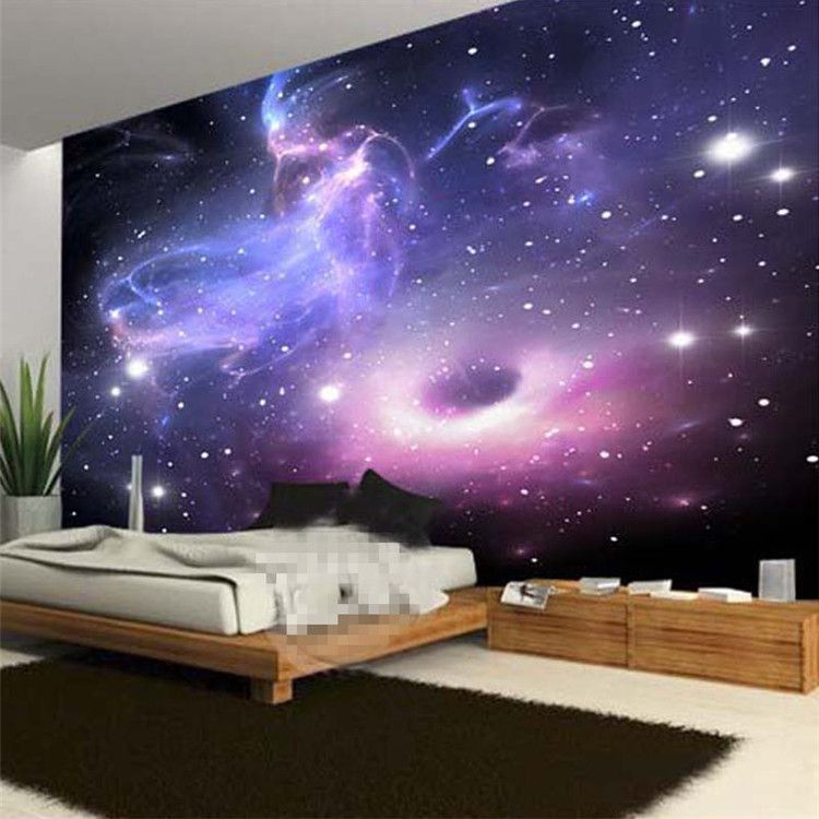 Custom Mural 3d Room Wallpaper European Style Galaxy Cloud Wall Mural Fluorescent Wallpaper Living Room Sofa Backdrop Home Decor From Tongxunbei66 17 61 Dhgate Com