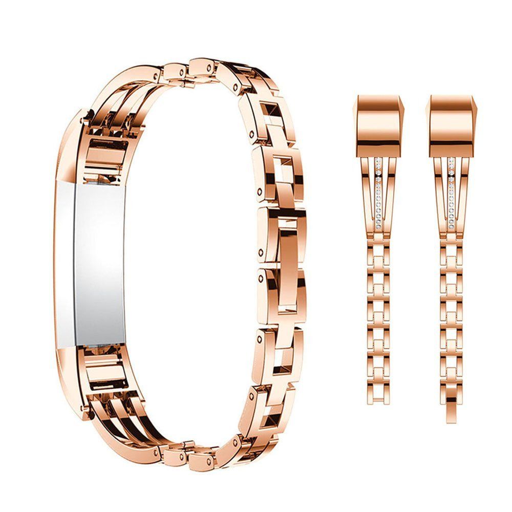 For Fitbit Alta Bands Vintage Stainless Metal Bands With Rhinestone Adjustable Jewelry Strap Bracelet For Fitbit Alta Alta Hr Leather Strap Watch Leather Watch Strap From Kkskyle 11 05 Dhgate Com