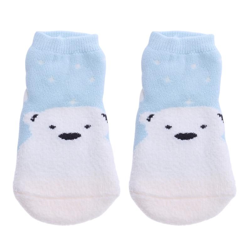 Baby Herbst Winter warme Rutschfeste Socken