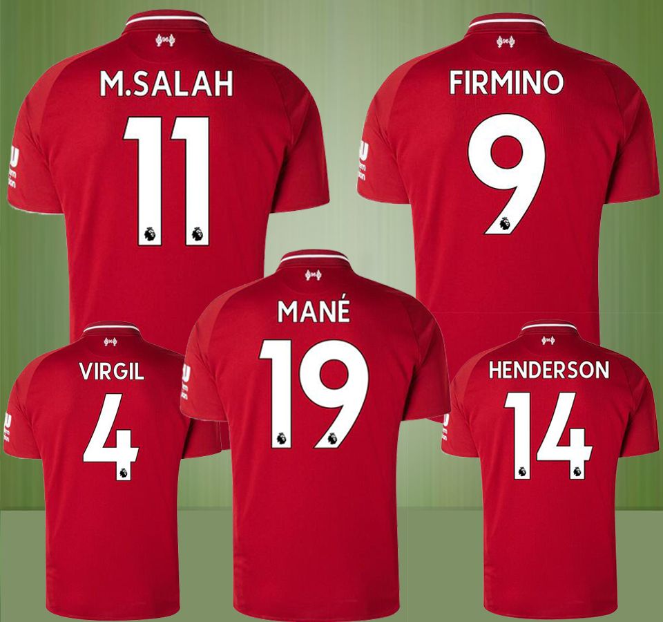 mohamed salah jersey number