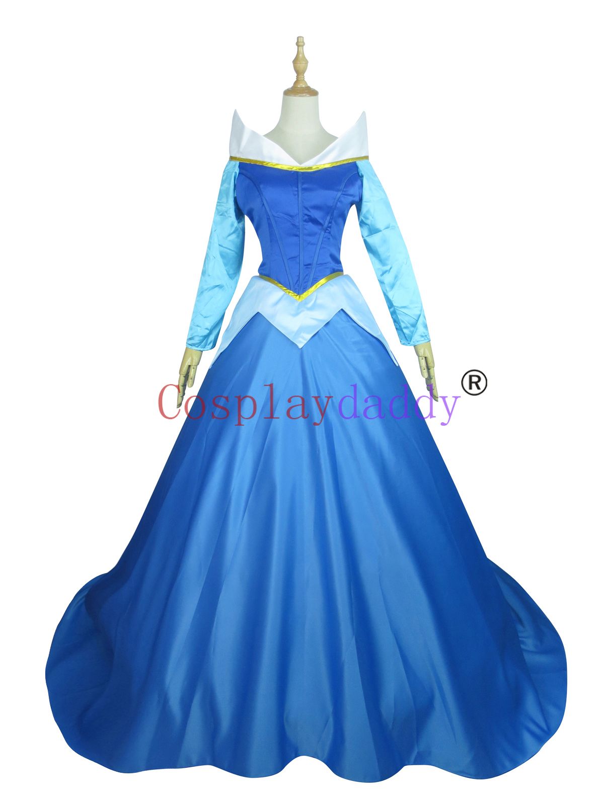 Cosplay Aurora Disfraz De Vestido Azul Cosplay Disney Princess México | Cosplay Aurora Disfraz De Vestido Azul Cosplay Disney Princess México |