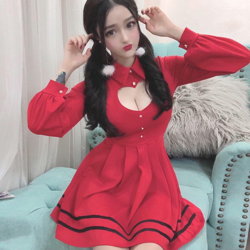red dress spring