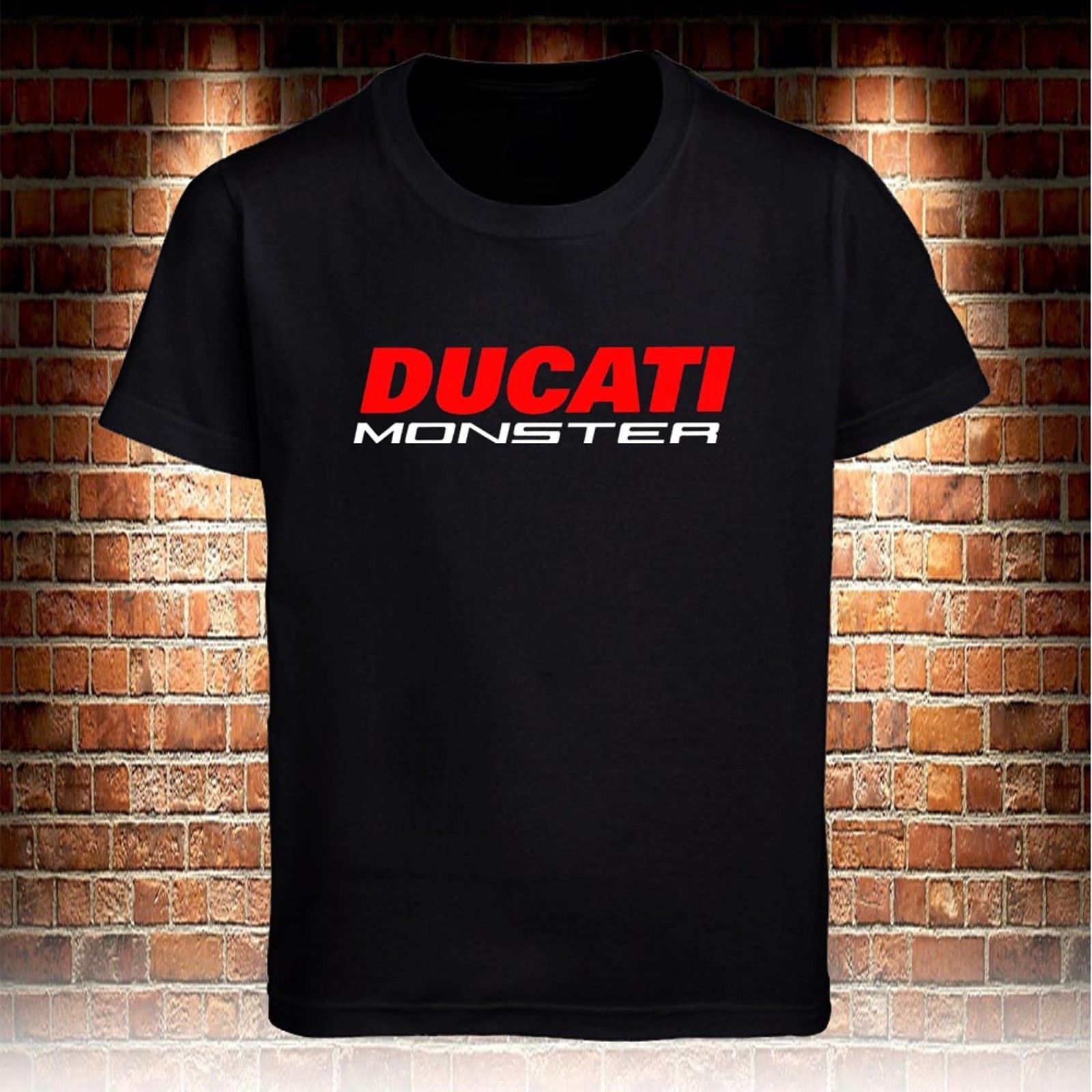 Acquistare T Shirt Nera Ducati Monster Tshirt Da Uomo S A 3XL Divertente  Spedizione Gratuita Tee Unisex Economico | Consegna Veloce E Qualità |  It.Dhgate