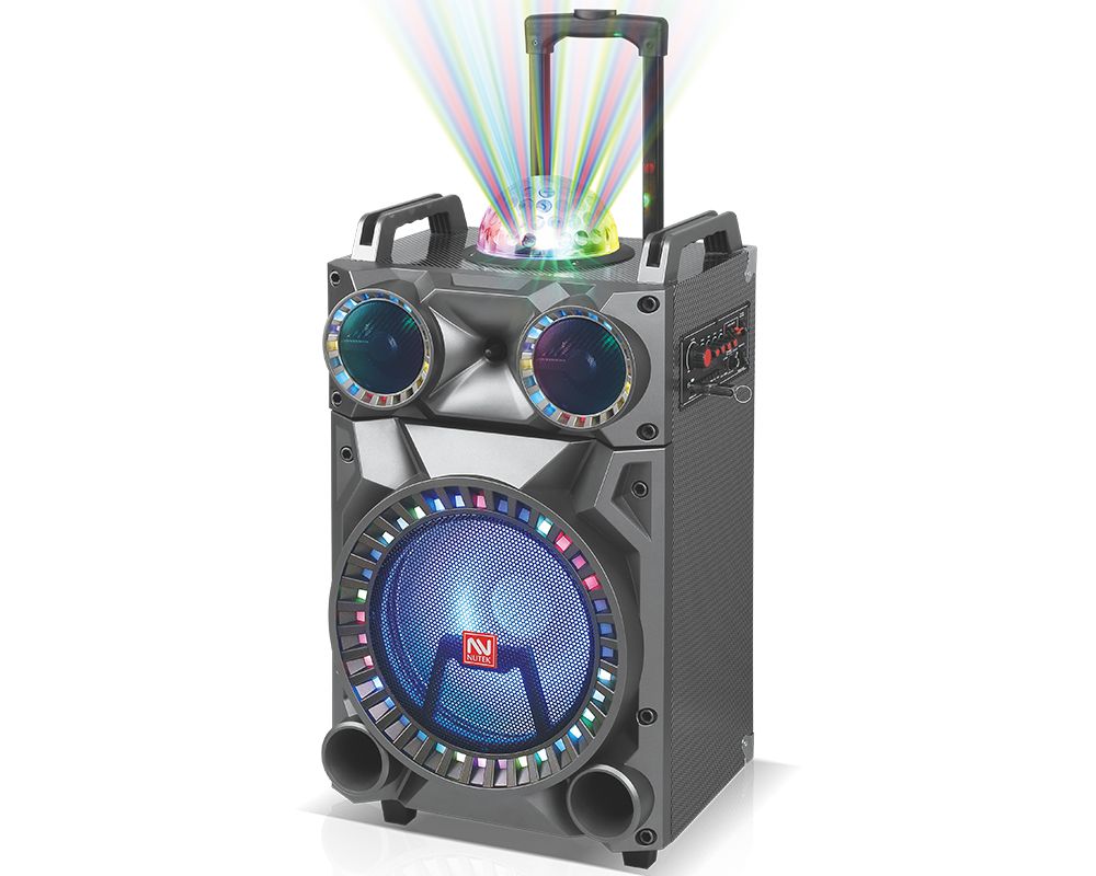 nutek speaker with lights