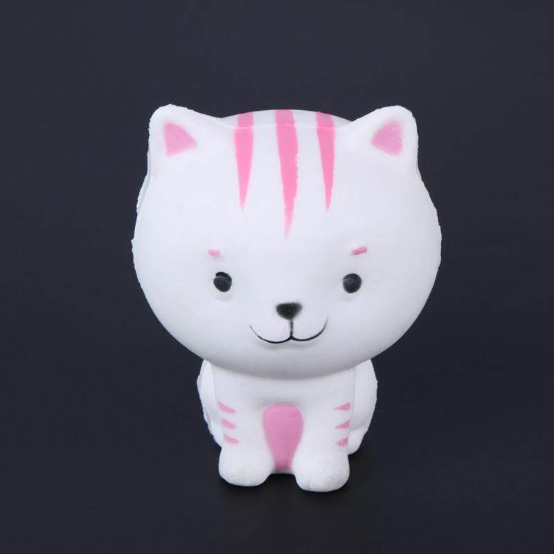 Kids Cat Milk Box Watermelon Pussy Squeeze Toy PU Slow Toy Gift 