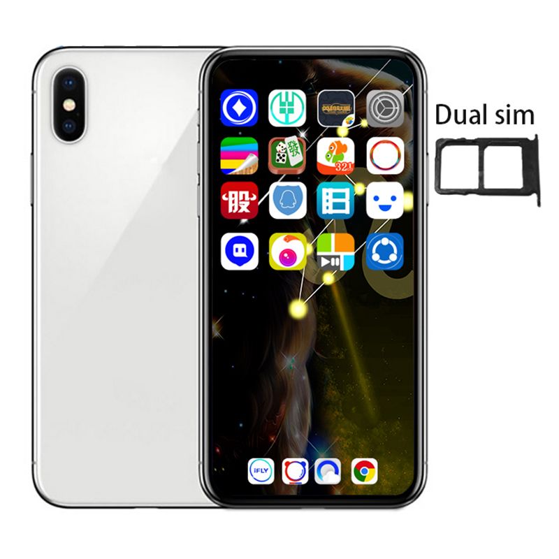 Best 6 5inch Goophone Xs Max Quad Core Mtk6580 Face Id Smartphones