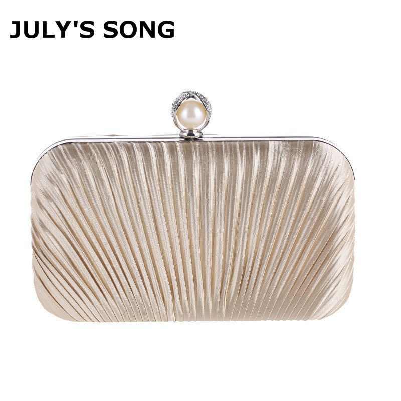 champagne clutch bag