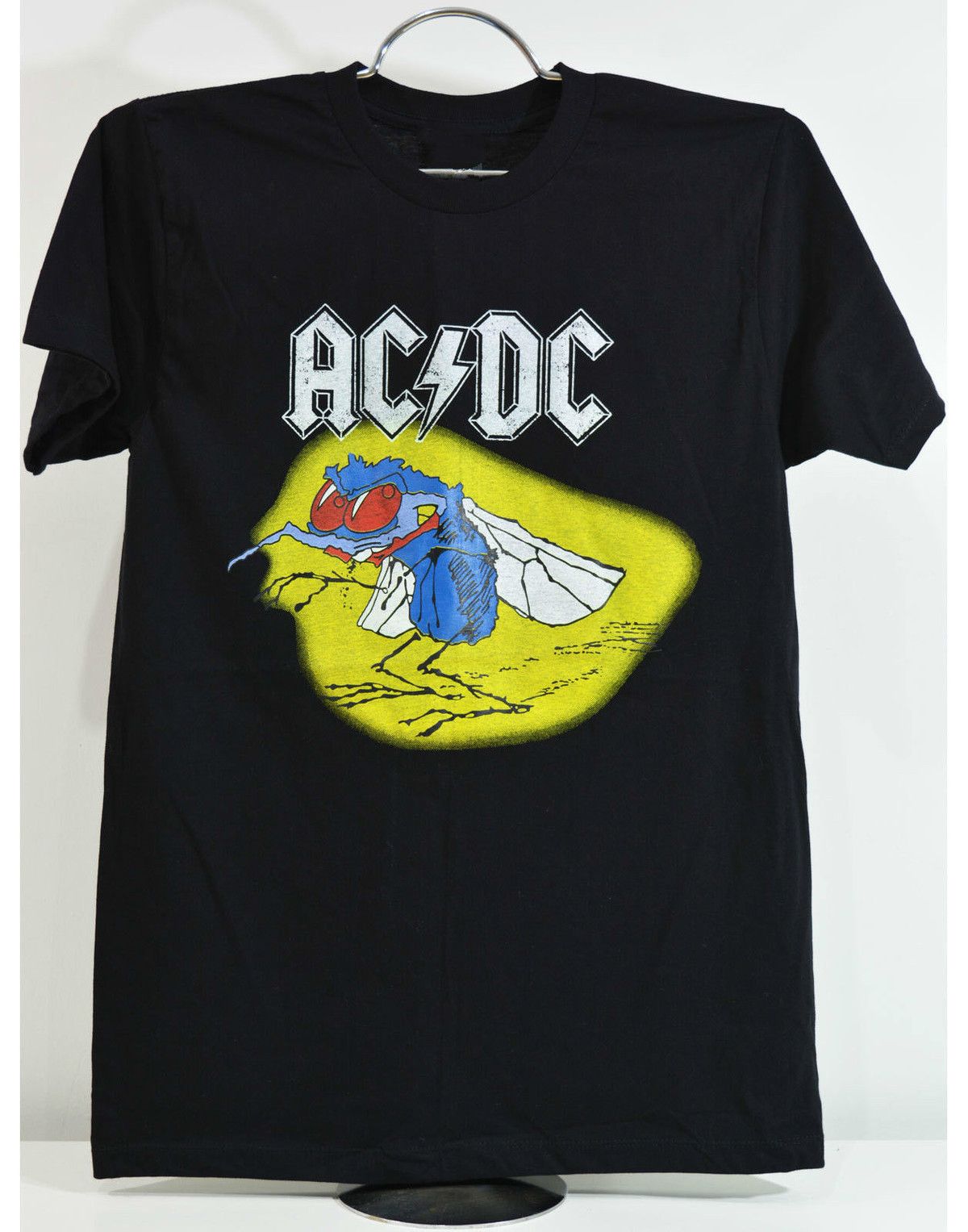ac dc fly on the wall tour t shirt
