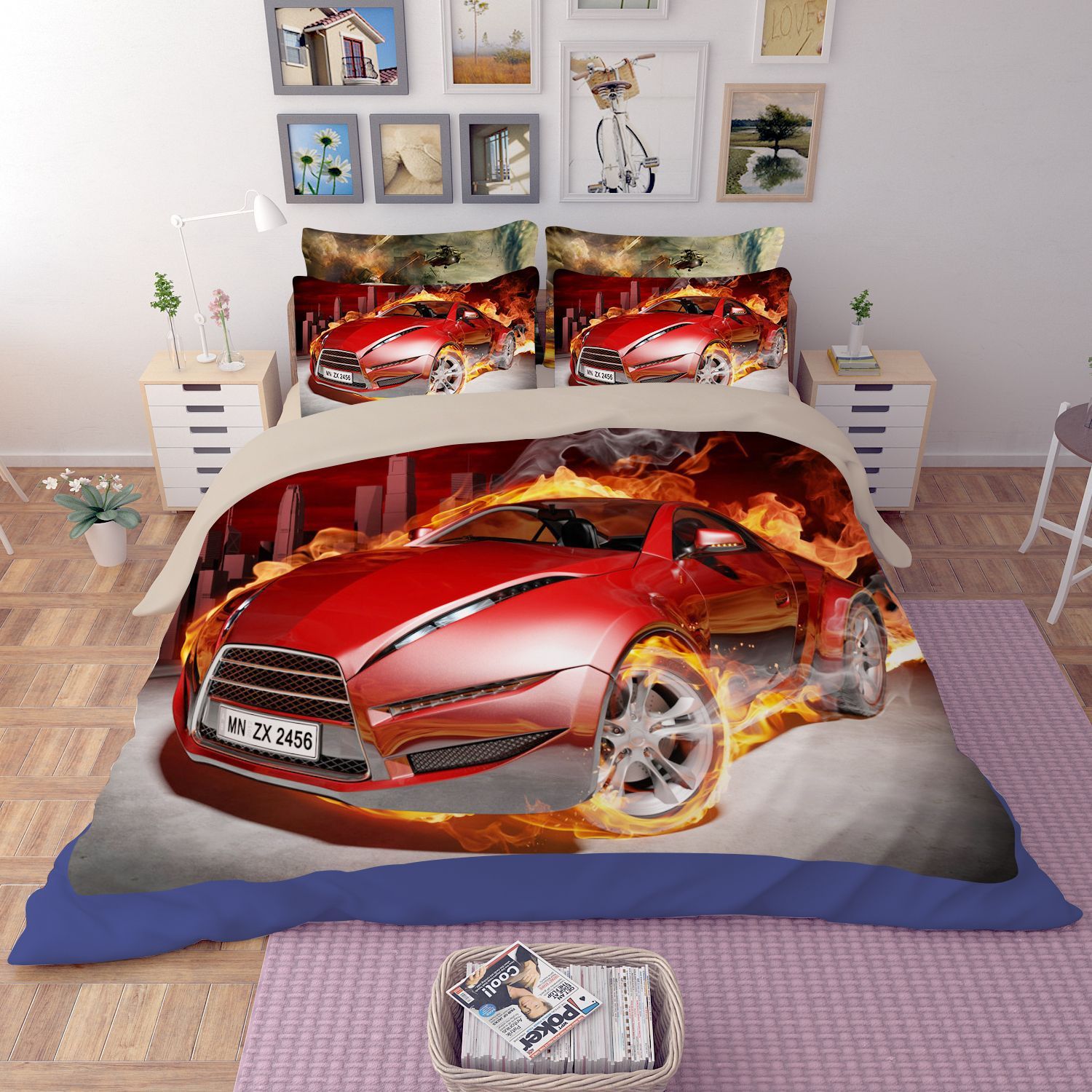 car duvet cover