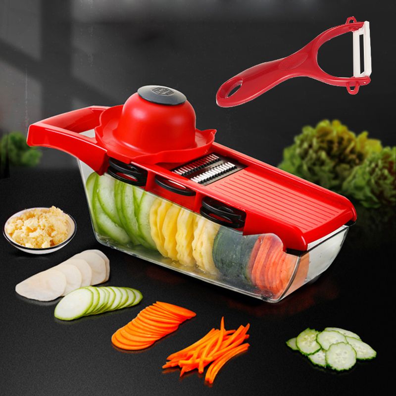 2020 Manual Food Shredder Mandoline Vegetable Slicer Cutter With