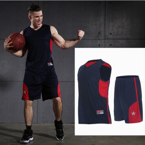 Mens Boys Basketball Suit Training Sportswear Uniform Jersey Vest Shirt Shorts