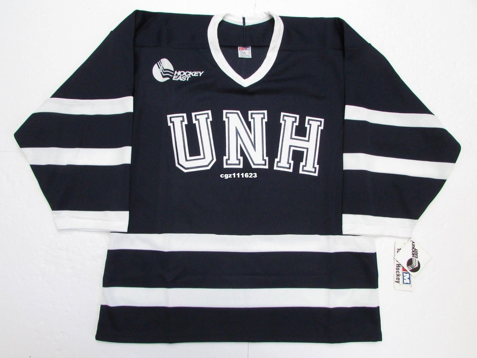 2020 Cheap Custom UNH HOCKEY UNIVERSITY 