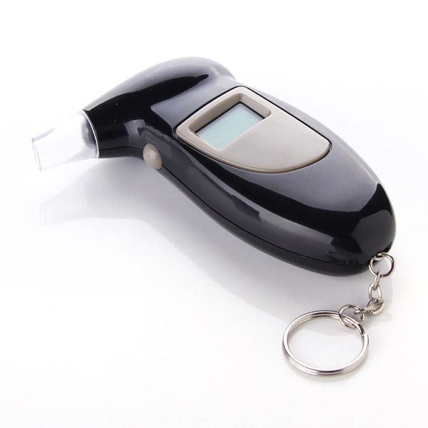 Testeur dalcool Embout buccal de remplacement LCD num/érique R/étro-/éclairage Porte-cl/és Analyseur dhaleine
