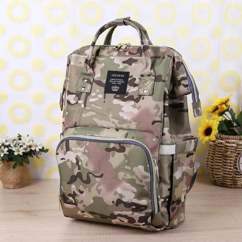 lequeen camo diaper bag