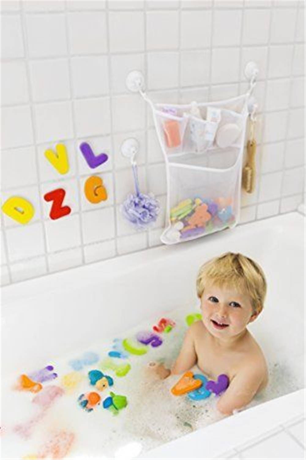 bath toy net storage