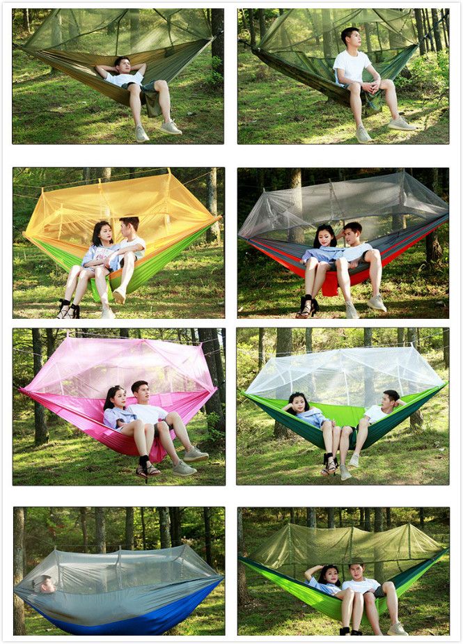 2019 Lightweight Outdoor Hammock Rollover Field Camping Parachute
