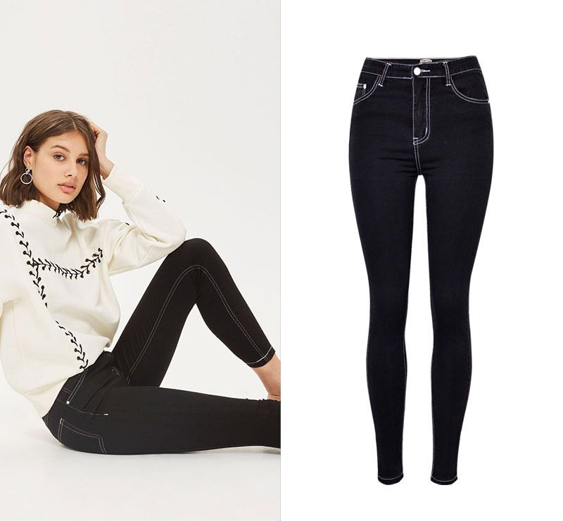 black female jeans