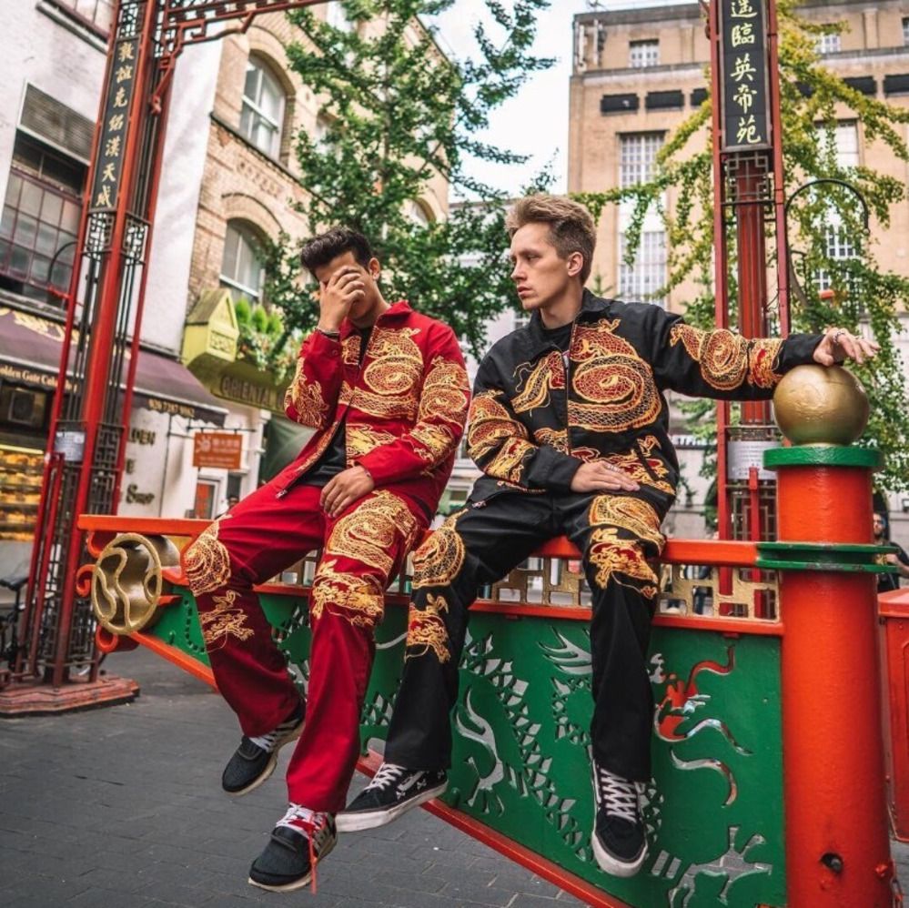 したレシー】 Supreme Dragon Work Jacket Blackの通販 by yamato's