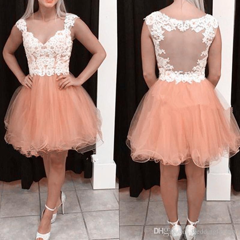 vestidos nudes curtos