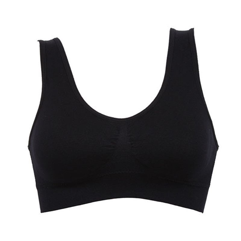 girls black vest top