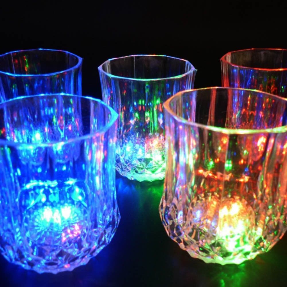 light up plastic glasses