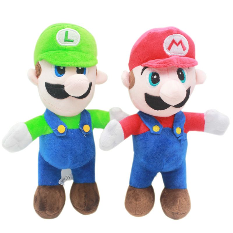 Acheter Super Mario Bros Peluche Dessin Anime Jouets Mario Brothers Peluches 25cm 10 Pouces Poupees Pour Bebe Cadeaux De Noel C5365 De 3 06 Du Angela918 Fr Dhgate Com