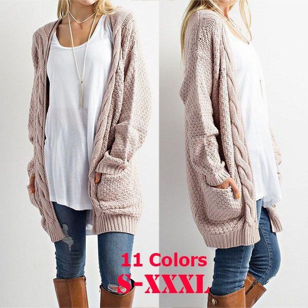 womens long winter cardigan