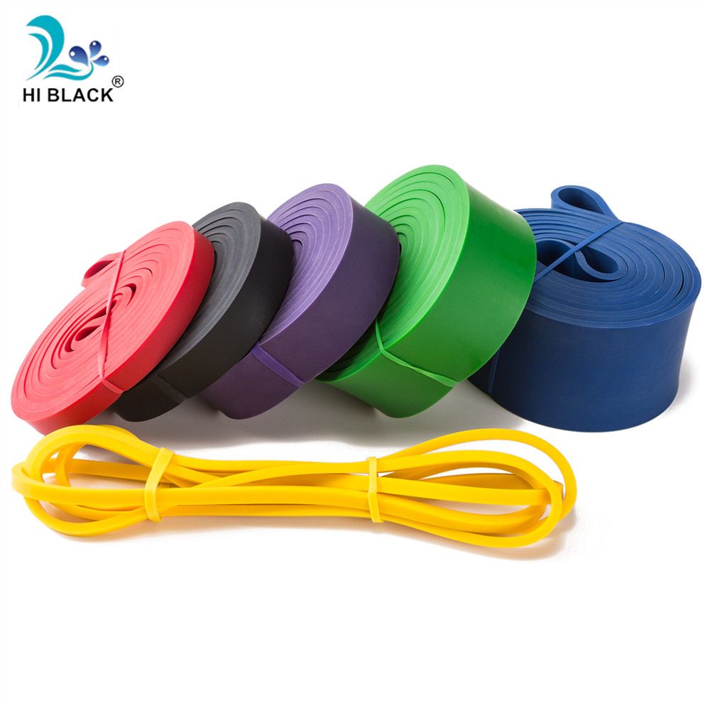6pc/set 208cm Resistance Bands Fitness Muscle Training Exercixe Workout Home Gym