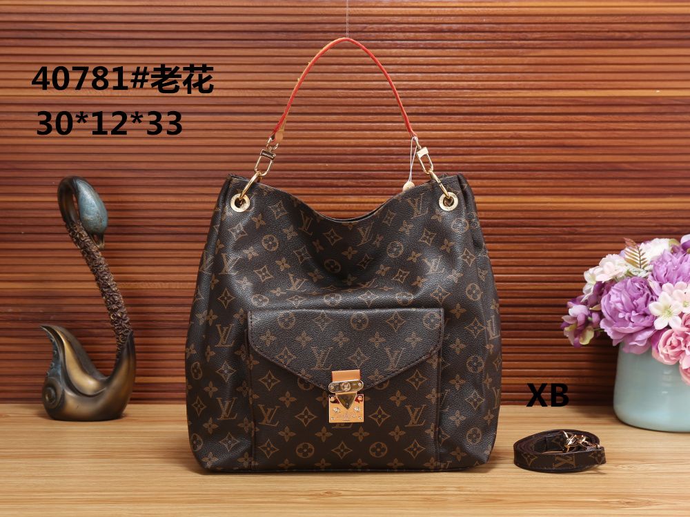 High Quality Women Messenger Bag Leather Womens Handbag Pochette Metis