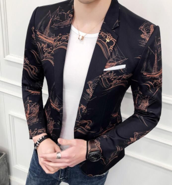 printed blazer price
