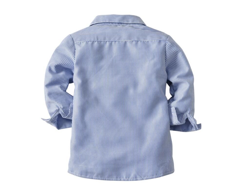 Jimmackey 2pc Neonato Ragazzi Camicia Cravatta Uniforme Cime T-Shirt Pantaloni Abiti Set