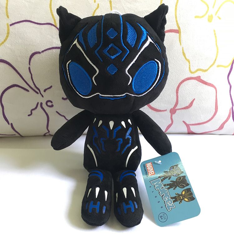 black panther soft toy marvel