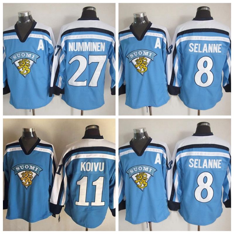 teemu selanne finland jersey