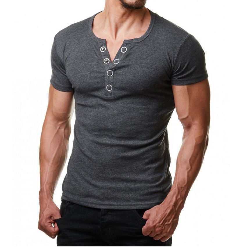 Compre Verano Nuevo Diseno Profundo V Camiseta Para Hombres De