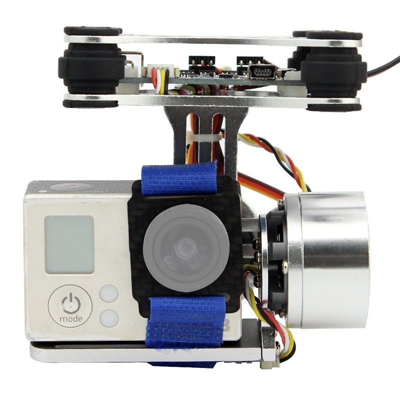 fpv 2 axis brushless gimbal with controller for dji phantom gopro 3 for rc drone fpv racing