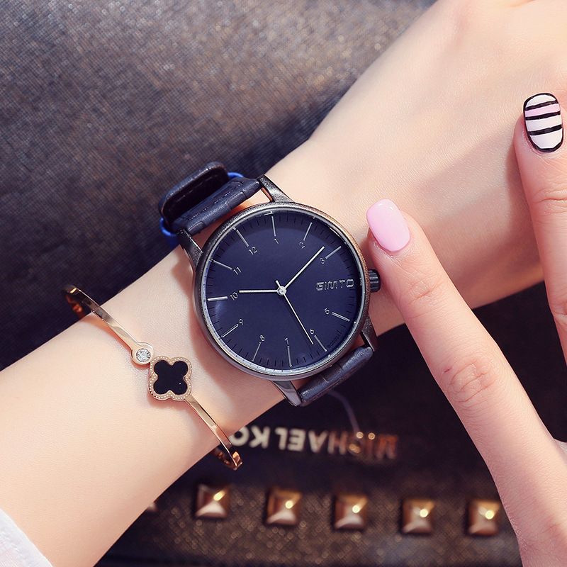 Woman Watch Blue Dial Pu Strap Luxury Watches Feminine Quartz Watch Simple Design Brand Sports Fashion Girl Gift Wristwatch Cheap Designer Watches Cheap Watch From Vipswei 7 26 Dhgate Com