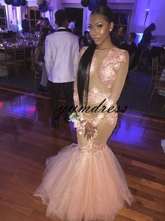 Nude Prom Dresses 2019 New Formal 