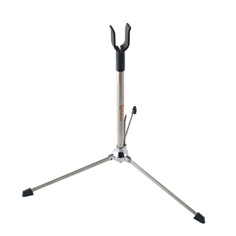 Archery Bow Stand Silver 