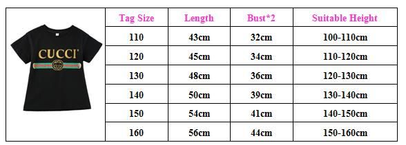 Big Girl Size Chart