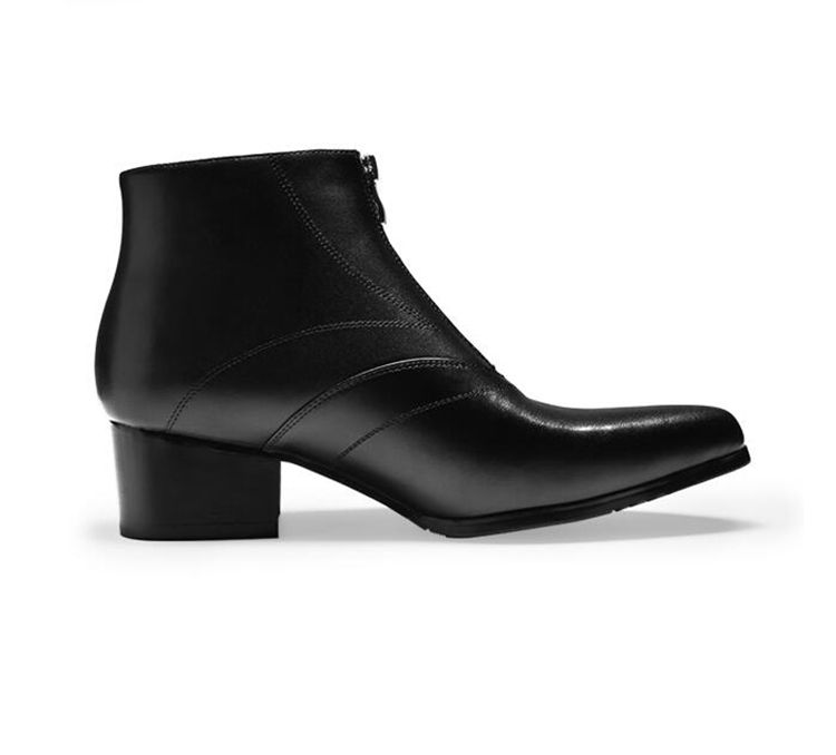 Acquistare Stivaletti Eleganti Da Uomo Con Tacco Alto Stivaletti Con Zip A  Punta Stivaletti Che Aumentano Laltezza Di Inverno Stivali Con Tacco Spesso  Economico | Consegna Veloce E Qualità | DHgate Italy