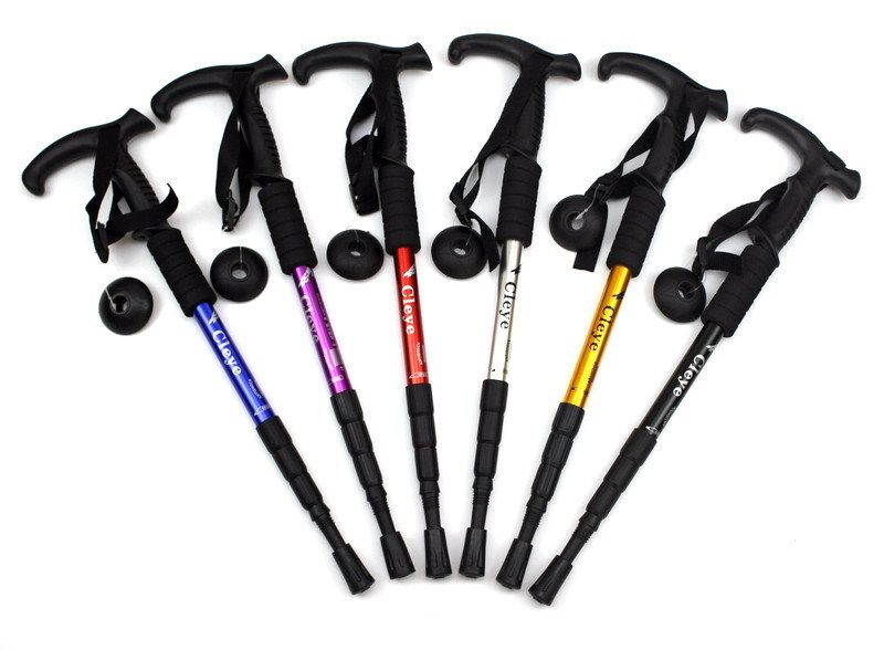 shock absorbing walking sticks