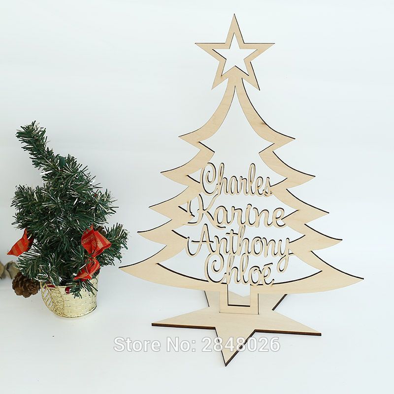 Albero Di Natale Con Foto Di Famiglia.Acquista Personalizzato Albero Genealogico Di Famiglia Con Nomi Targa In Piedi Regalo Di Famiglia Albero Di Natale In Legno Su Supporto A 17 31 Dal Suozhi1995 Dhgate Com