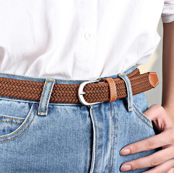 mens multicolored braided belts