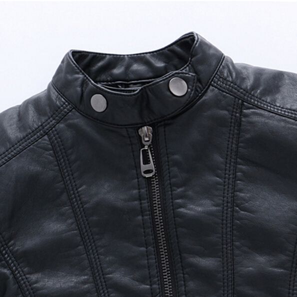 leather coat boys