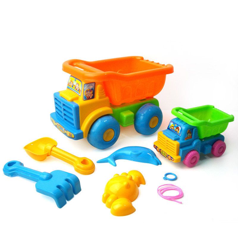 Compre JOY JOYTOWN 6 Unids / Set Juguetes Para Jugar En La Arena De La Playa Con Dos Carros Rastrillo De Arena Arena Para Jugar En El Baño Interesante Juguete Regalos Para