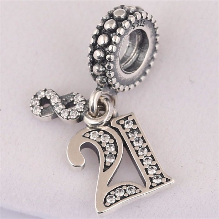21 birthday pandora charm