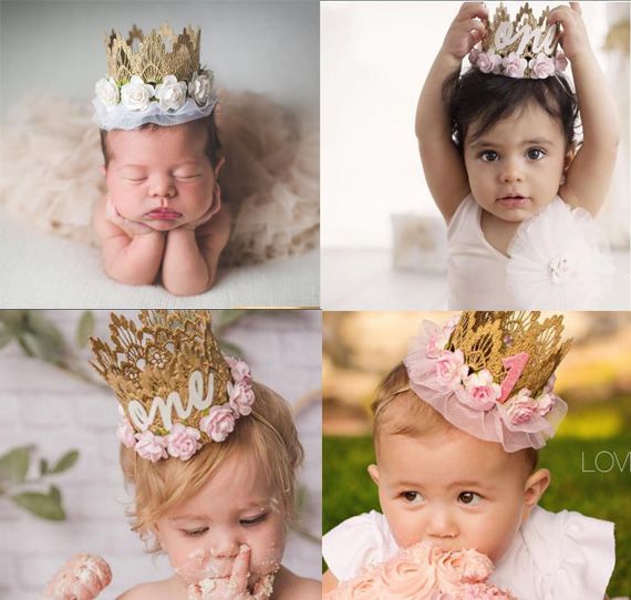 2 year old birthday crown
